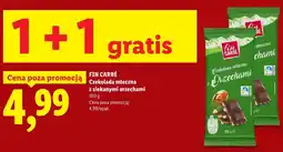 Lidl Czekolada mleczna z siekanymi orzechami Fin Carré oferta