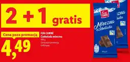 Lidl Czekolada mleczna Fin Carré oferta