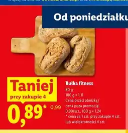 Lidl Bułka fitness oferta