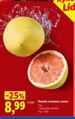 Lidl Pomelo czerwone luzem Ryneczek Lidla oferta