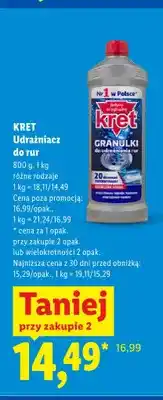 Lidl Udrożniacz do rur Kret oferta