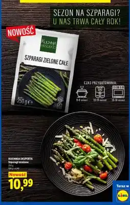 Lidl Szparagi zielone całe mrożone Kuchnia Eksperta oferta