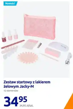 Action Zestaw startowy z lakierem żelowym Jacky-M 12 elementów oferta