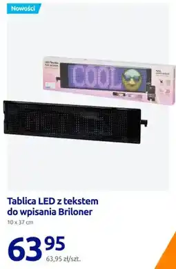 Action Tablica LED z tekstem do wpisania Briloner oferta