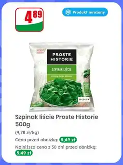 Dino Szpinak liście Proste Historie oferta