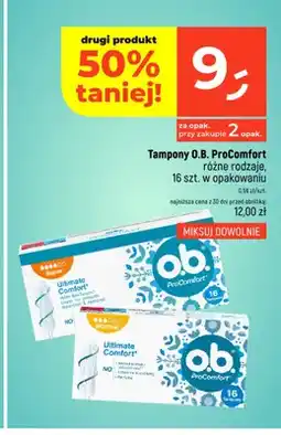 Dealz Tampony O.B. ProComfort Normal oferta