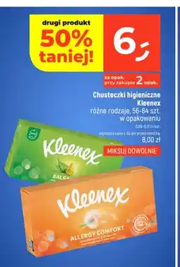 Dealz Chusteczki higieniczne Kleenex Allergy Comfort oferta