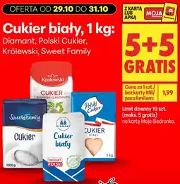 Biedronka Cukier biały Diamant oferta