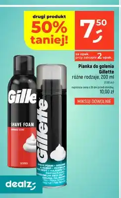 Dealz Pianka do golenia Gillette Sensitive oferta
