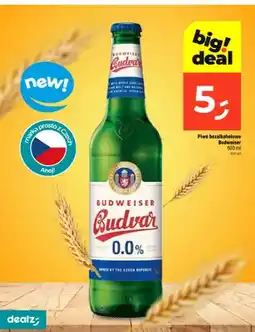 Dealz Piwo bezalkoholowe Budweiser Budvar oferta