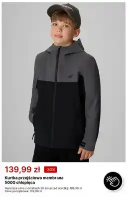 4F Kurtka przejściowa membrana 5000 chłopięca 4F oferta