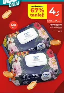 Dealz Chusteczki nawilżane Pure Fresh Glamour oferta