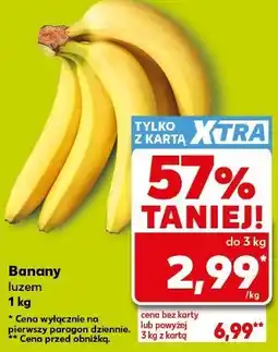 Kaufland Banany luzem oferta