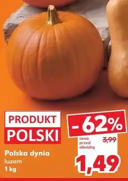Kaufland Polska dynia luzem oferta