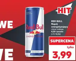 Kaufland Red Bull Napój energetyzujący różne rodzaje 0,25 l puszka oferta