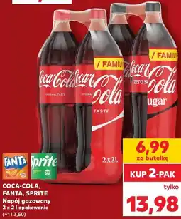 Kaufland Napój gazowany Coca-Cola, Fanta, Sprite oferta