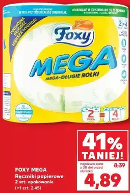 Kaufland Ręczniki papierowe Foxy Mega oferta