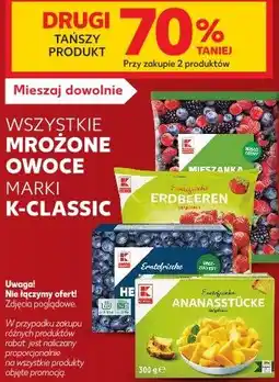 Kaufland Mrożone owoce K-Classic oferta