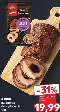 Kaufland Schab ze śliwką do zapieczenia Sokołów oferta