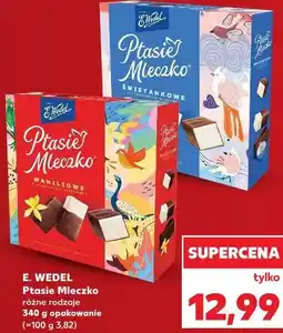 Kaufland E. Wedel Ptasie Mleczko, różne rodzaje oferta