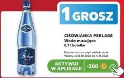 Kaufland Cisowianka Perlage Woda musująca 0,7 l butelka oferta