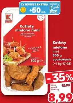 Kaufland Kotlety mielone mini K-Classic oferta