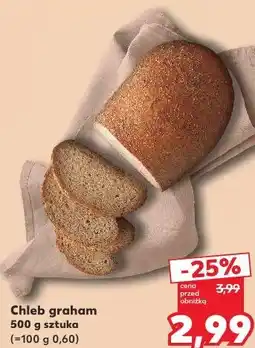 Kaufland Chleb graham 500 g sztuka oferta