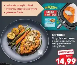 Kaufland Sznycle z kurczaka z masłem czosnkowym BeFoodie oferta