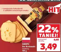Kaufland SIERPC Ser Królewski wędzony oferta
