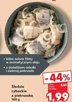 Kaufland Śledzie rybackie z pietruszką oferta