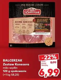 Kaufland Zestaw Konesera miks wędlin Balcerzak oferta