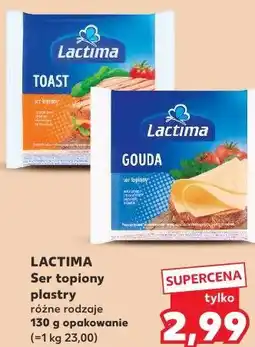 Kaufland Lactima Ser topiony plastry oferta