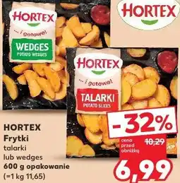 Kaufland Frytki talarki lub wedges Hortex oferta