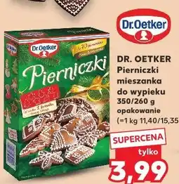 Kaufland DR. OETKER Pierniczki mieszanka do wypieku 350/260 g oferta