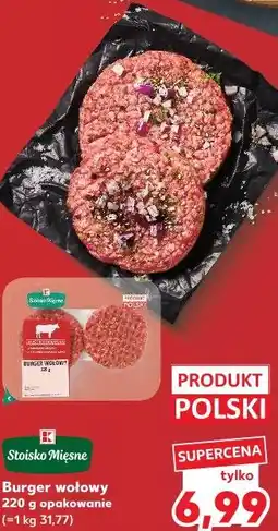 Kaufland Burger wołowy Stoisko Mięsne oferta