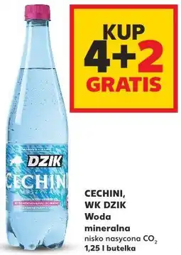 Kaufland CECHINI, WK DZIK Woda mineralna nisko nasycona CO2 oferta