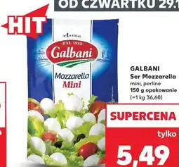 Kaufland Galbani Ser Mozzarella mini, perline oferta
