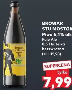 Kaufland Browar Stu Mostów Piwo 5,1% alk. Pale Ale oferta