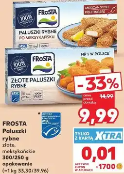Kaufland Paluszki rybne złote, meksykańskie Frosta oferta