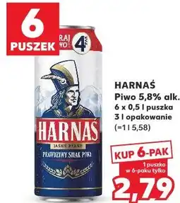 Kaufland Harnaś Piwo 5,8% alk oferta