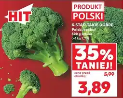 Kaufland Polski brokuł K-Stąd Takie Dobre oferta
