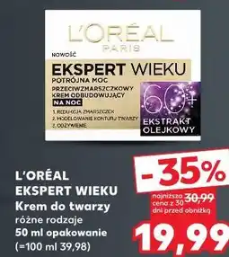 Kaufland L'ORÉAL EKSPERT WIEKU Krem do twarzy oferta