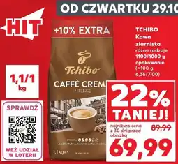 Kaufland Kawa ziarnista Tchibo oferta