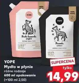 Kaufland YOPE Mydło w płynie oferta