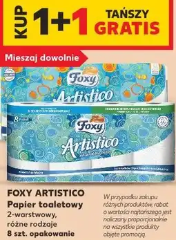 Kaufland Papier toaletowy Foxy Artistico oferta