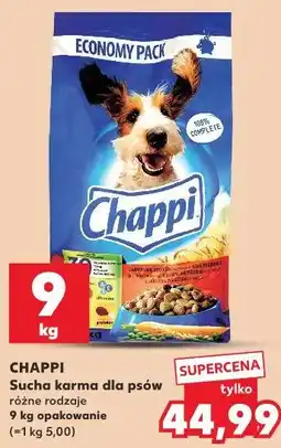 Kaufland Chappi Sucha karma dla psów różne rodzaje oferta
