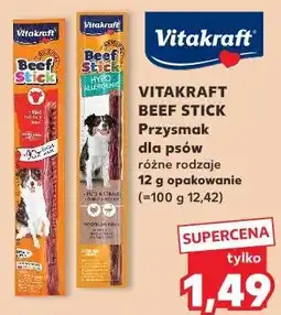 Kaufland Vitakraft Beef Stick Przysmak dla psów różne rodzaje oferta