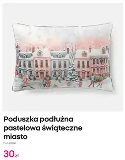 Pepco Poduszka podłużna pastelowa świąteczne miasto oferta