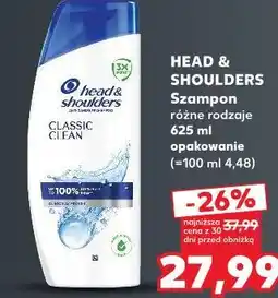 Kaufland HEAD & SHOULDERS Szampon oferta