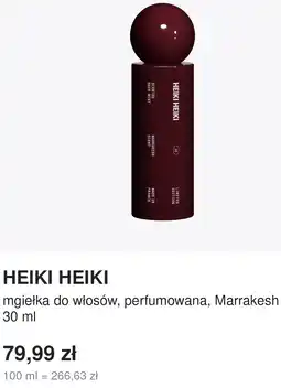 Rossmann HEIKI HEIKI mgiełka do włosów, perfumowana, Marrakesh oferta